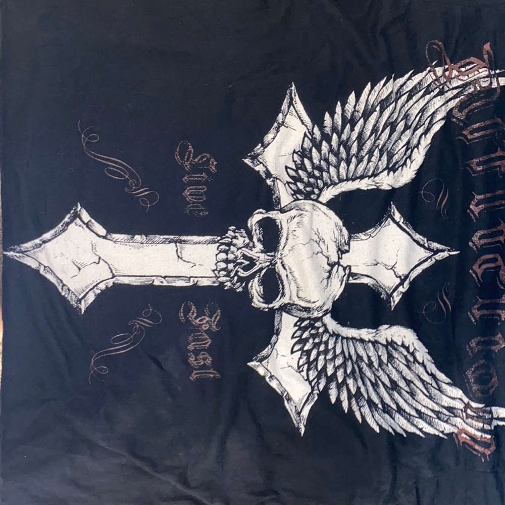 Black affliction t-shirt